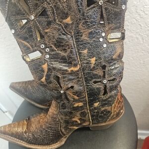 VTG Corral Womens Cowboy Boots